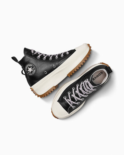 Black / Orange Converse Run Star Hike Women Platform Shoes Singapore | C-87901659