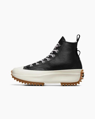 Black / Orange Converse Run Star Hike Women Platform Shoes Singapore | C-90237159