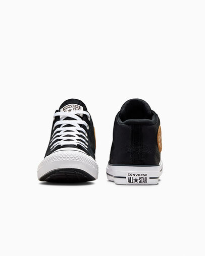 Black / Orange / White Converse Chuck Taylor All Star Malden Street Men Boots Singapore | C-86092179