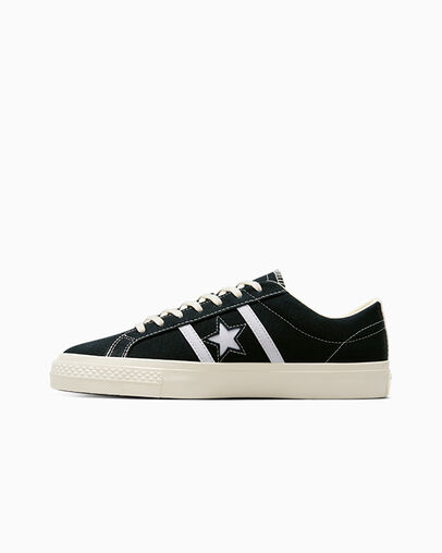 Black / Red Converse Converse x PLAY Comme des Garçons One Star Academy Pro Men Skate Shoes Singapore | C-71396589