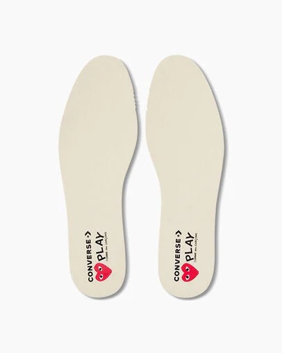 Black / Red Converse PLAY Comme des Garçons Single Heart Chuck 70 Women Sneakers Singapore | C-94217859