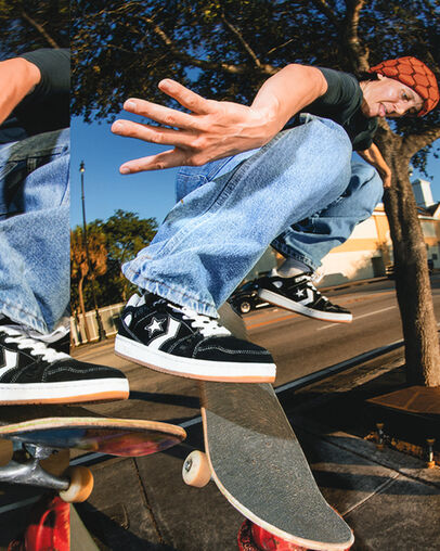 Black / White Converse CONS AS-1 Pro Women Skate Shoes Singapore | C-71230969