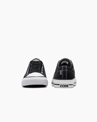Black / White Converse CONS Chuck Taylor All Star Pro Suede Women Skate Shoes Singapore | C-25031489