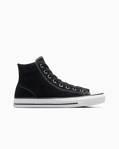 Black / White Converse CONS Chuck Taylor All Star Pro Suede Women Skate Shoes Singapore | C-26417839