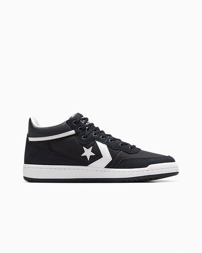 Black / White Converse CONS Fastbreak Pro Leather & Suede Men Skate Shoes Singapore | C-60934289