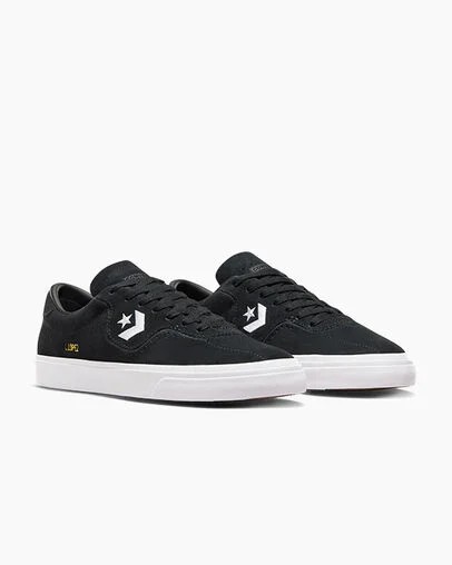Black / White Converse CONS Louie Lopez Pro Suede Men Skate Shoes Singapore | C-74651209