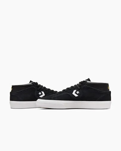 Black / White Converse CONS Louie Lopez Pro Suede and Leather Women Skate Shoes Singapore | C-94306829