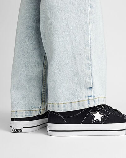 Black / White Converse CONS One Star Pro Suede Women Skate Shoes Singapore | C-75491269