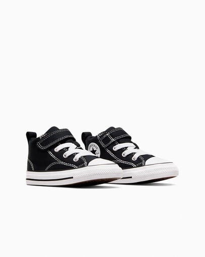 Black / White Converse Chuck Taylor All Star Malden Street Kids' Boots Singapore | C-67183409
