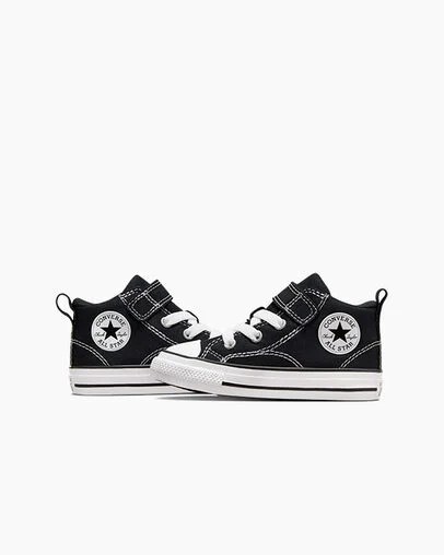 Black / White Converse Chuck Taylor All Star Malden Street Kids' Boots Singapore | C-67183409