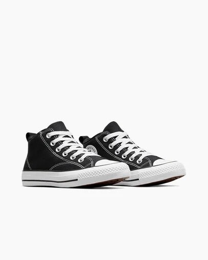 Black / White Converse Chuck Taylor All Star Malden Street Kids' Boots Singapore | C-21873659
