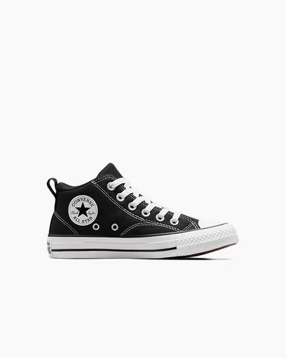 Black / White Converse Chuck Taylor All Star Malden Street Kids\' Boots Singapore | C-21873659