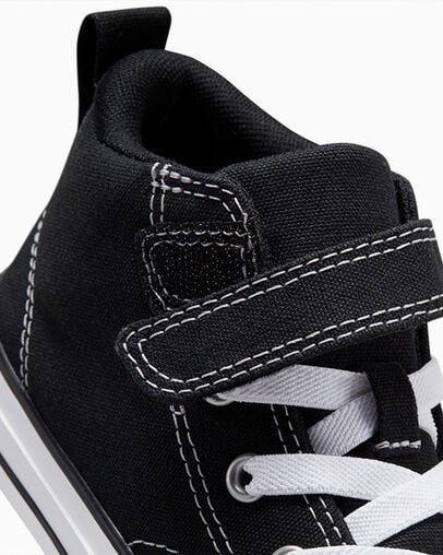 Black / White Converse Chuck Taylor All Star Malden Street Kids' Boots Singapore | C-02861979