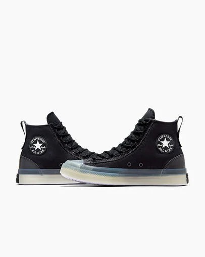 Black / White Converse Chuck Taylor All Star CX EXP2 Men Sneakers Singapore | C-96234019