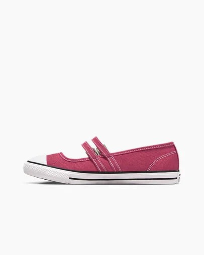 Black / White Converse Chuck Taylor All Star Dainty Women Mary Jane Singapore | C-45971029