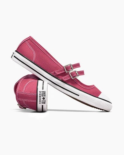 Black / White Converse Chuck Taylor All Star Dainty Women Mary Jane Singapore | C-45971029