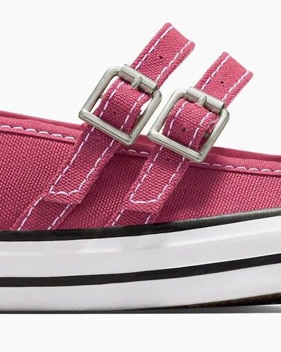 Black / White Converse Chuck Taylor All Star Dainty Women Mary Jane Singapore | C-45971029