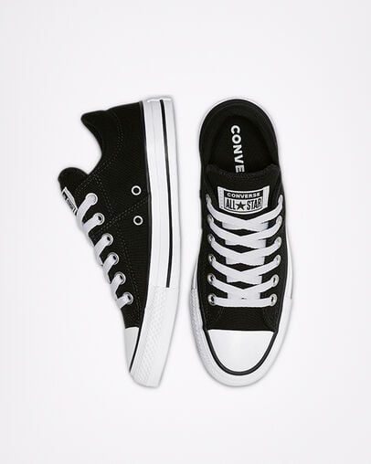 Black / White Converse Chuck Taylor All Star Madison Women Canvas Shoes Singapore | C-82093519