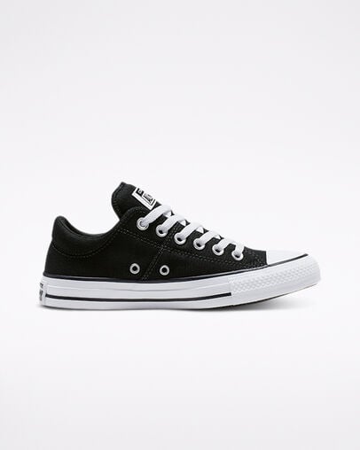 Black / White Converse Chuck Taylor All Star Madison Women Canvas Shoes Singapore | C-82093519