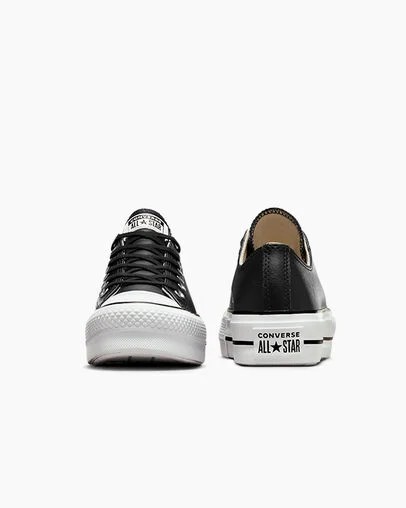 Black / White Converse Chuck Taylor All Star Lift Women Platform Shoes Singapore | C-82350619