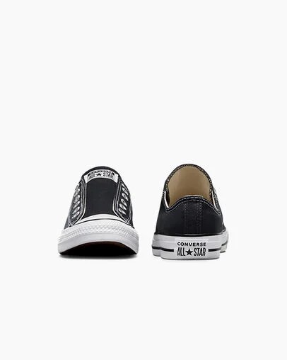 Black / White Converse Chuck Taylor All Star Women Slip On Shoes Singapore | C-48612509