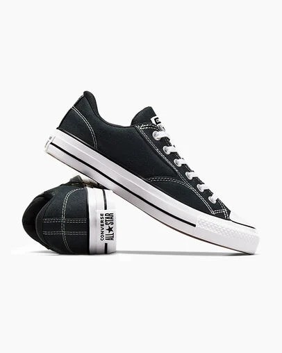 Black / White Converse Chuck Taylor All Star Malden Street Women Tennis Shoes Singapore | C-34951879