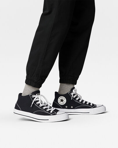 Black / White Converse Chuck Taylor All Star Malden Street Women Boots Singapore | C-90357819