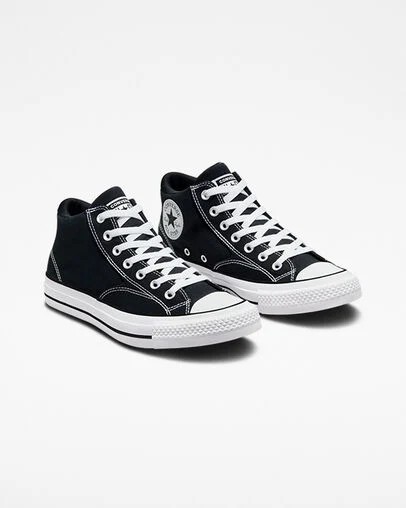 Black / White Converse Chuck Taylor All Star Malden Street Women Boots Singapore | C-90357819