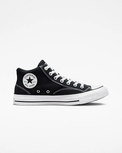 Black / White Converse Chuck Taylor All Star Malden Street Women Boots Singapore | C-90357819