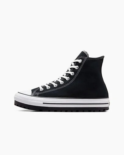Black / White Converse Chuck Taylor All Star City Trek Women Sneakers Singapore | C-93207549