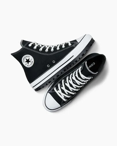Black / White Converse Chuck Taylor All Star City Trek Women Sneakers Singapore | C-93207549