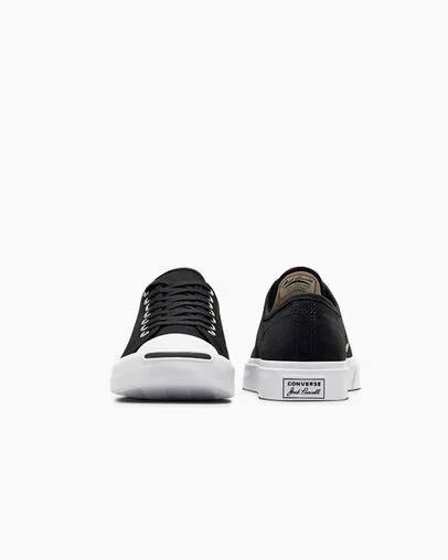 Black / White Converse Jack Purcell Men Canvas Shoes Singapore | C-12798349