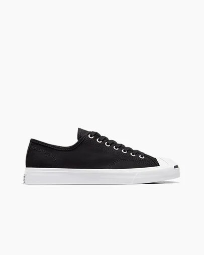 Black / White Converse Jack Purcell Men Canvas Shoes Singapore | C-12798349