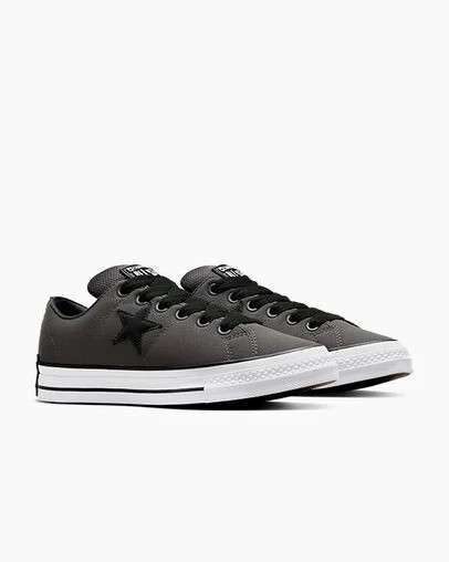 Black / White Converse One Star Puff Men Skate Shoes Singapore | C-61043789
