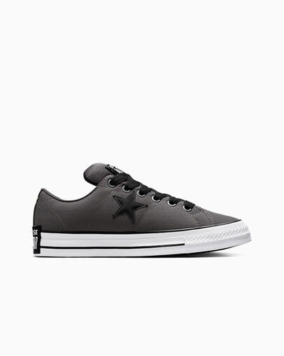 Black / White Converse One Star Puff Women Skate Shoes Singapore | C-95124679