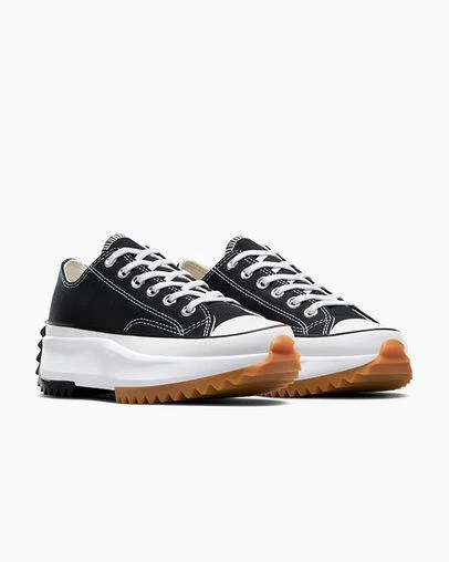 Black / White Converse Run Star Hike Men Platform Shoes Singapore | C-57643189