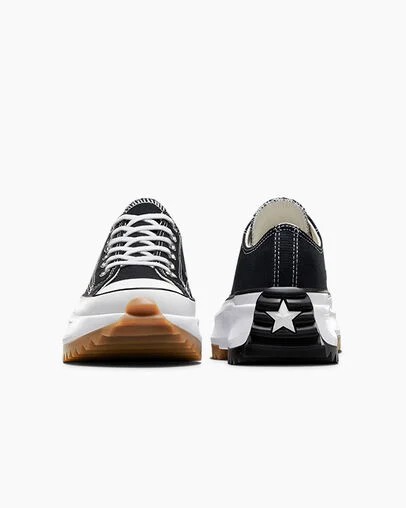 Black / White Converse Run Star Hike Men Platform Shoes Singapore | C-57643189