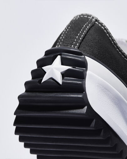 Black / White Converse Run Star Hike Men Platform Shoes Singapore | C-57643189