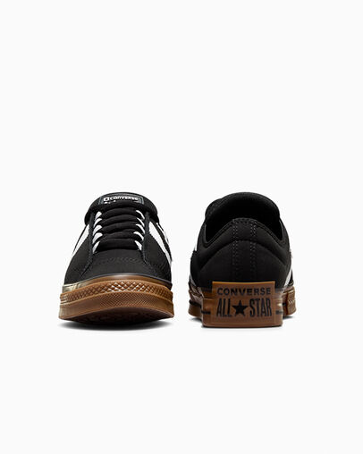 Black / White Converse Star Player 76 Puff Women Skate Shoes Singapore | C-05842199