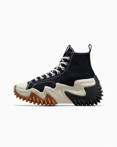 Black / White / Orange Converse Run Star Motion Women Platform Shoes Singapore | C-89610279