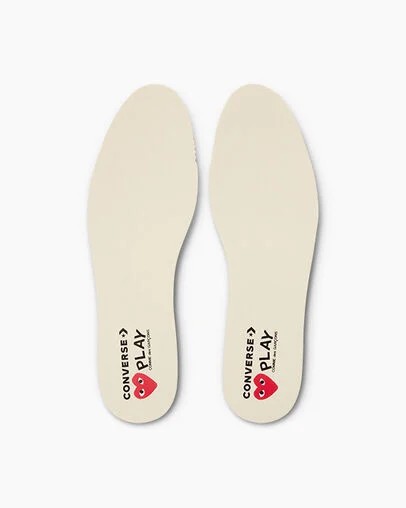Black / White / Red Converse Converse x PLAY Comme des Garçons Chuck 70 Women Sneakers Singapore | C-72598639