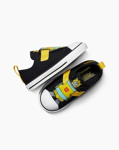 Black / Yellow / Red Converse Converse x Transformers Chuck Taylor All Star Kids' Sneakers Singapore | C-46719309