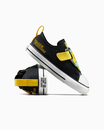 Black / Yellow / Red Converse Converse x Transformers Chuck Taylor All Star Kids' Sneakers Singapore | C-46719309