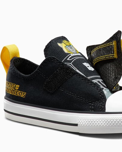 Black / Yellow / Red Converse Converse x Transformers Chuck Taylor All Star Kids' Sneakers Singapore | C-46719309