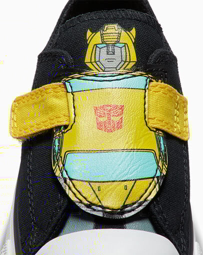 Black / Yellow / Red Converse Converse x Transformers Chuck Taylor All Star Kids' Sneakers Singapore | C-46719309