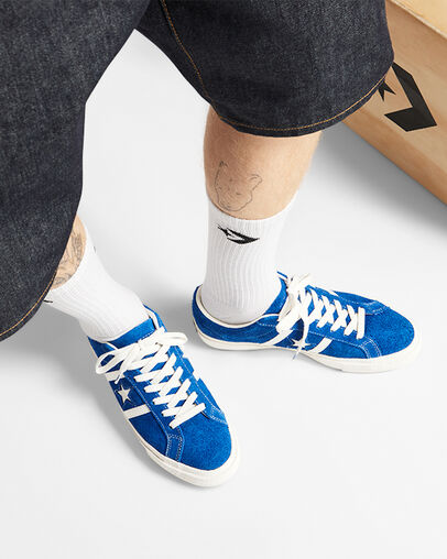 Blue Converse CONS One Star Academy Pro Suede Men Skate Shoes Singapore | C-01234799