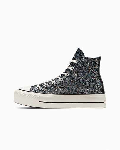 Blue / Black Converse Chuck Taylor All Star Lift Women Platform Shoes Singapore | C-35812499