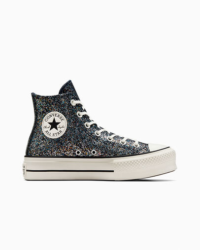 Blue / Black Converse Chuck Taylor All Star Lift Women Platform Shoes Singapore | C-35812499
