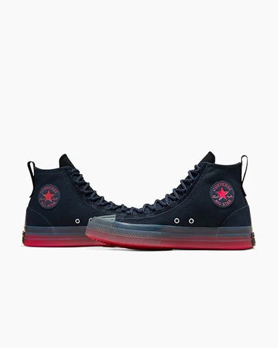 Blue / Black / Red Converse Chuck Taylor All Star CX EXP2 Men Sneakers Singapore | C-16482309