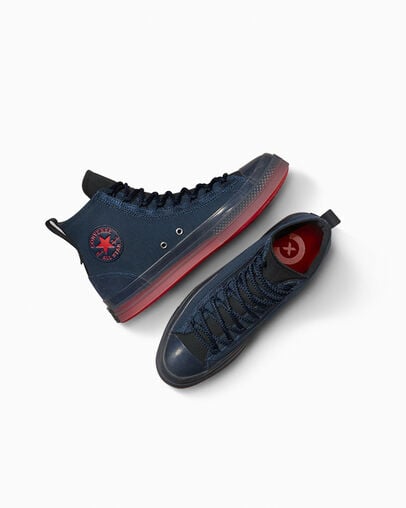 Blue / Black / Red Converse Chuck Taylor All Star CX EXP2 Women Sneakers Singapore | C-98756019